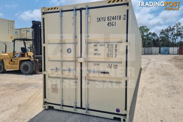40' HIGH CUBE SHIPPING CONTAINER