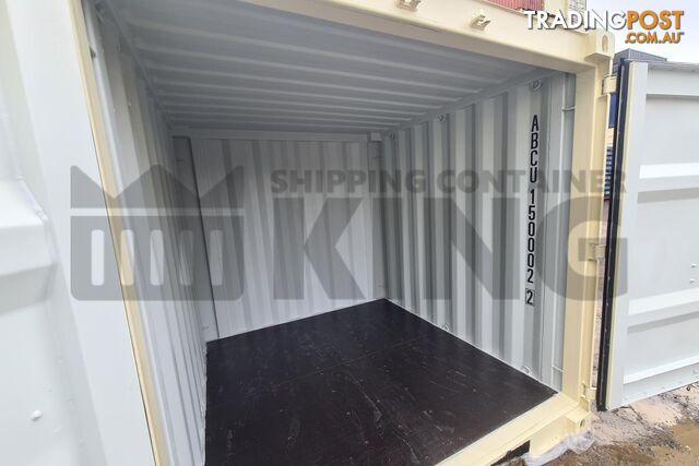 8' SHIPPING CONTAINER (FACTORY BUILT) - in MacKay