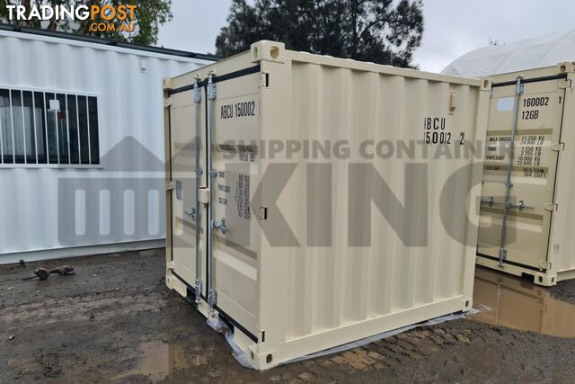 8' SHIPPING CONTAINER (FACTORY BUILT) - in MacKay