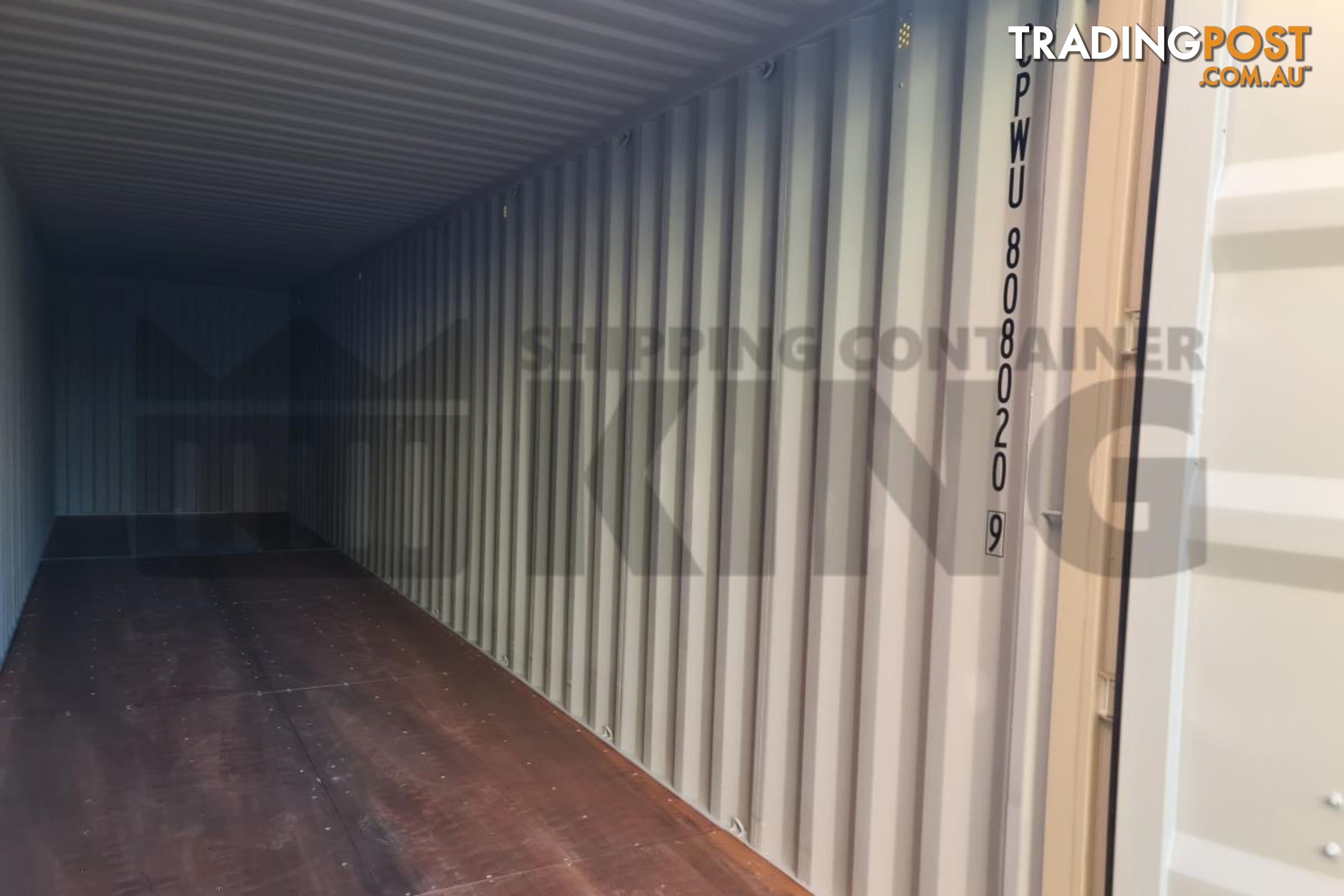 40' HIGH CUBE SHIPPING CONTAINER