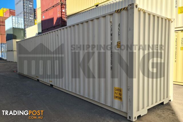 40' HIGH CUBE SHIPPING CONTAINER