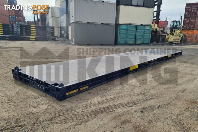 40' PLATFORM 316MM BASE DEPTH SHIPPING CONTAINER (BUILT IN TWIST LOCK) - in Brisbane