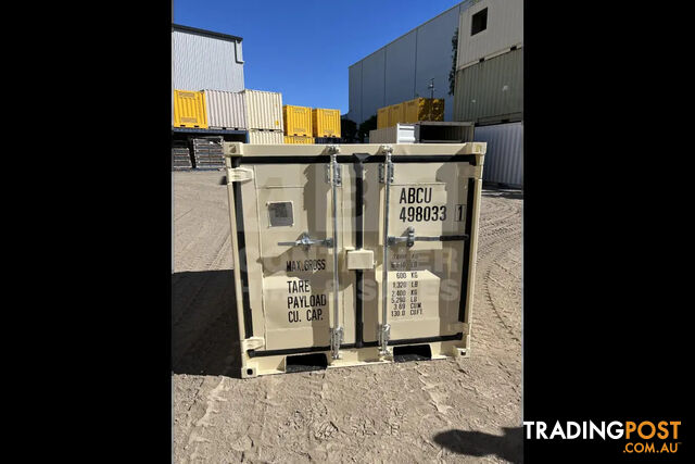 6' MINI CUBE SHIPPING CONTAINER