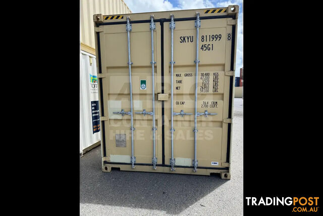 40' HIGH CUBE SHIPPING CONTAINER