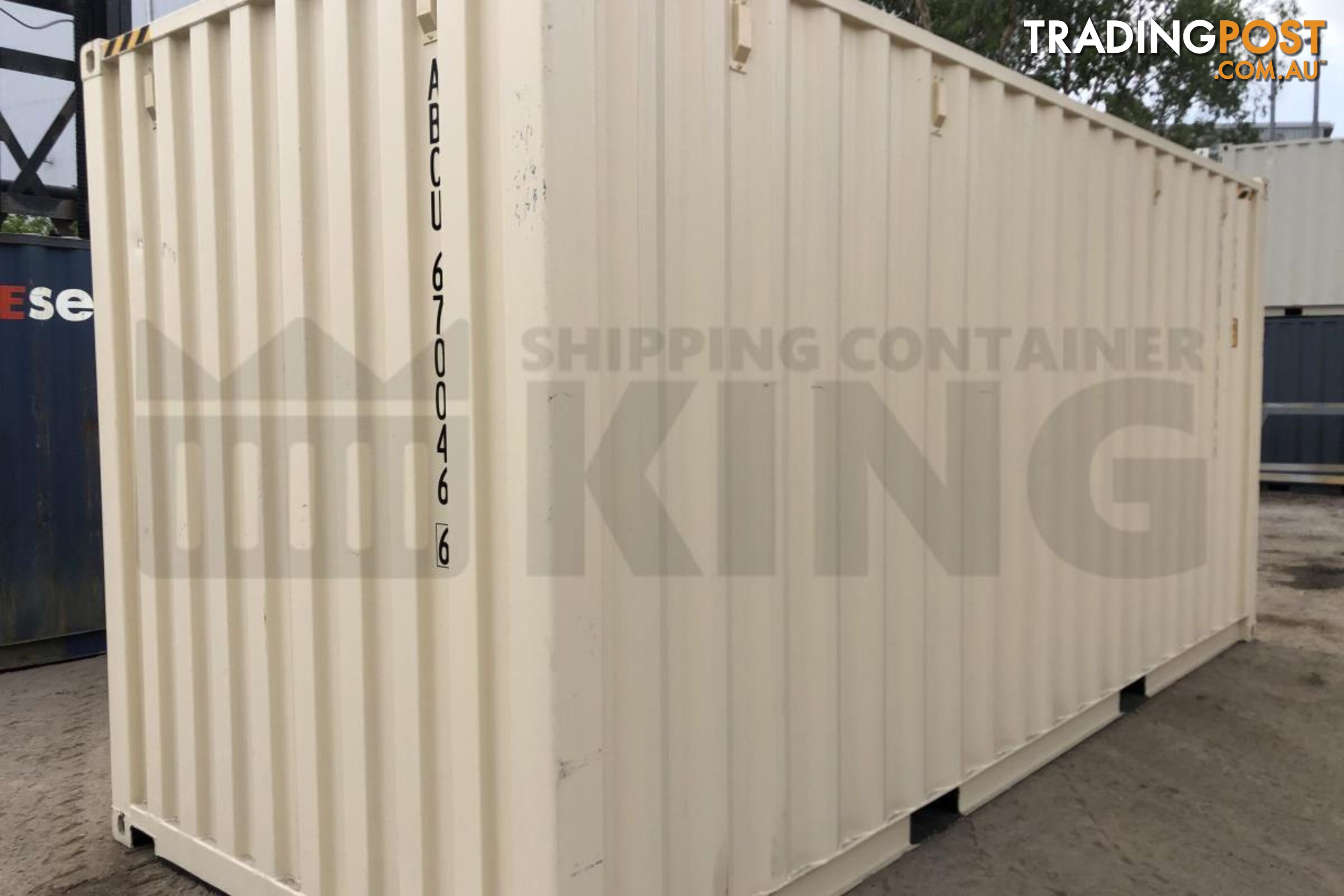 20' HIGH CUBE SHIPPING CONTAINER (STEEL FLOOR) - in Brisbane