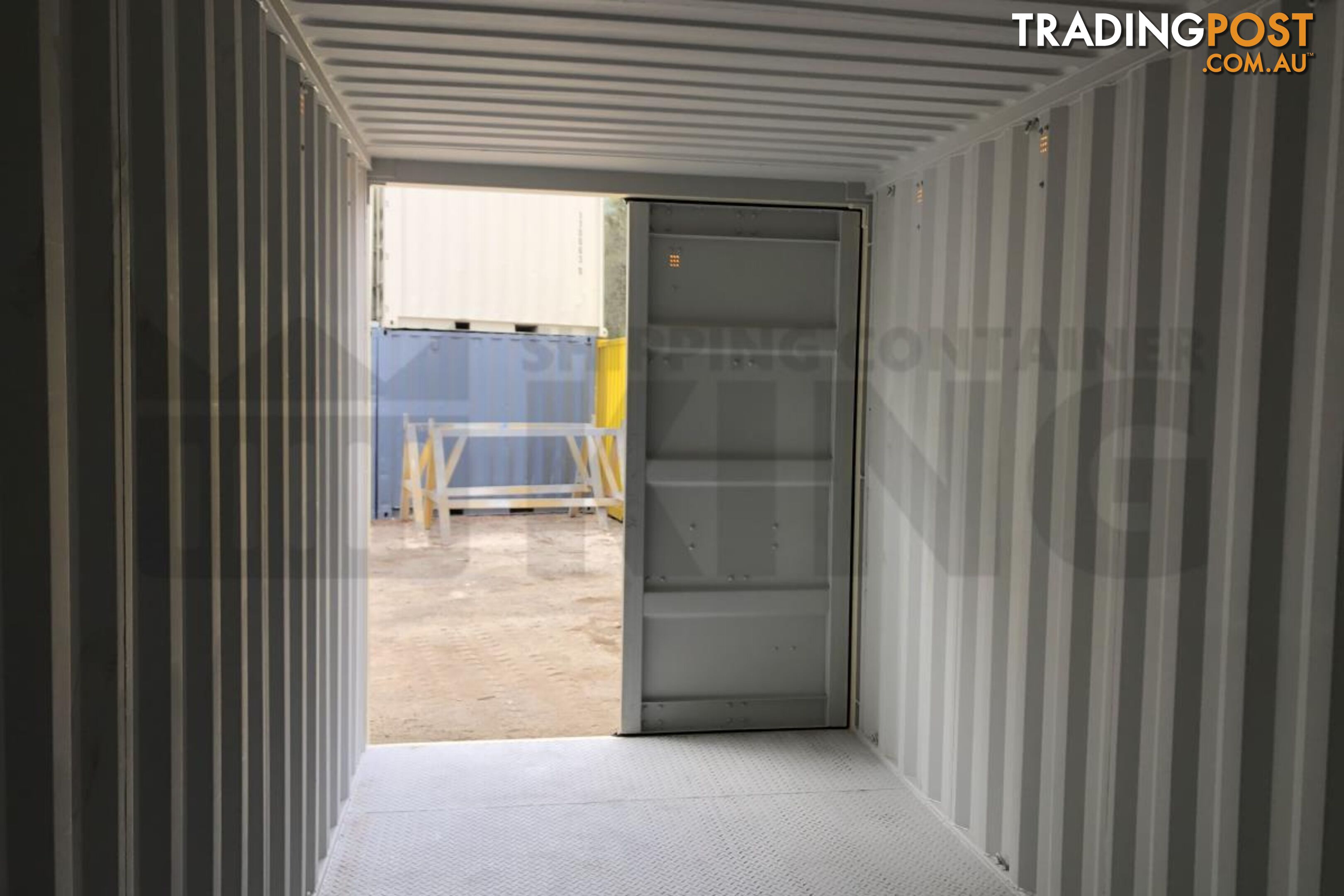 20' HIGH CUBE SHIPPING CONTAINER (STEEL FLOOR) - in Brisbane