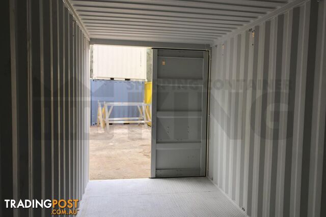 20' HIGH CUBE SHIPPING CONTAINER (STEEL FLOOR) - in Brisbane