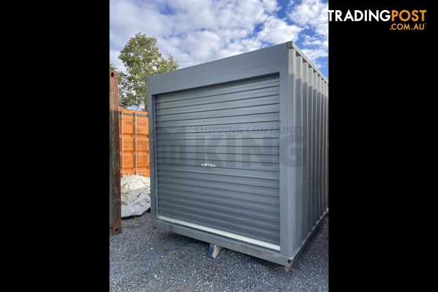 10' STANDARD HEIGHT SHIPPING CONTAINER (ROLLER DOOR END)
