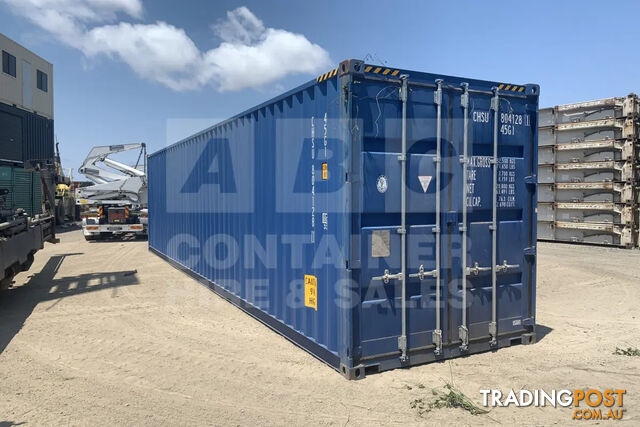 40' HIGH CUBE SHIPPING CONTAINER