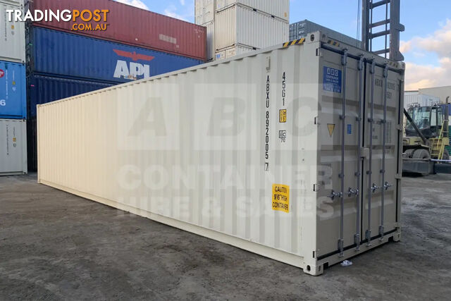 40' HIGH CUBE SHIPPING CONTAINER (STEEL FLOOR) - photo 3 of 14