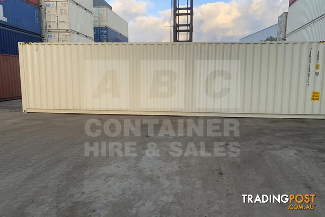 40' HIGH CUBE SHIPPING CONTAINER (STEEL FLOOR) - photo 2 of 14