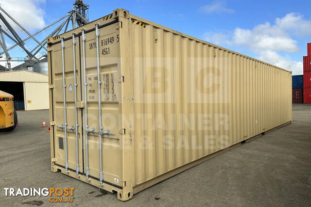 40' HIGH CUBE SHIPPING CONTAINER - photo 1 of 22