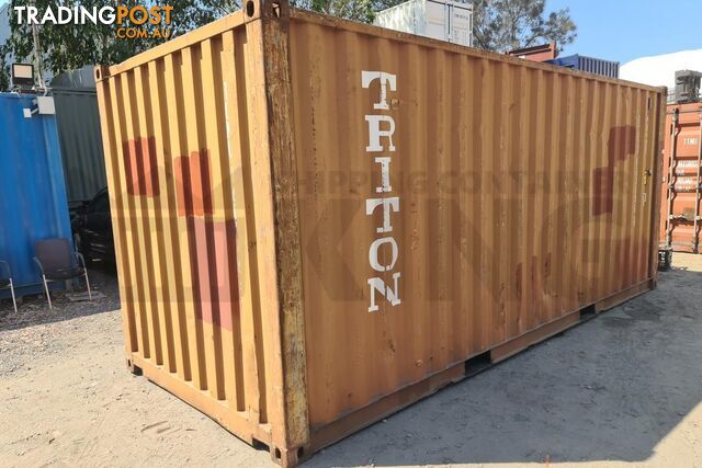 20' STANDARD HEIGHT SHIPPING CONTAINER - in Brisbane