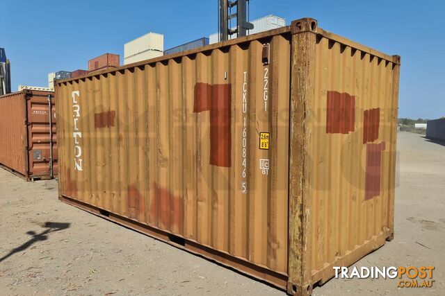 20' STANDARD HEIGHT SHIPPING CONTAINER - in Brisbane