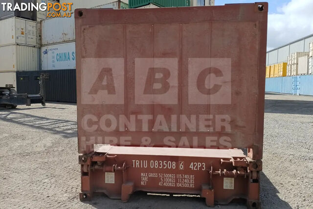 40' FLAT RACK SHIPPING CONTAINER (WITH COLLAPSIBLE ENDS) - photo 5 of 11