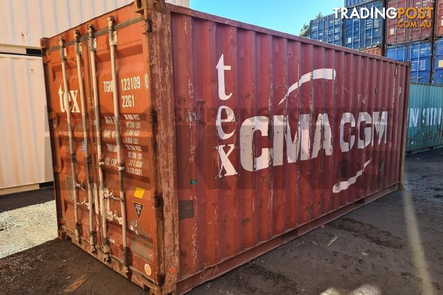 20' STANDARD HEIGHT SHIPPING CONTAINER - in Brisbane