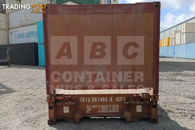 40' FLAT RACK SHIPPING CONTAINER (WITH COLLAPSIBLE ENDS) - photo 5 of 11