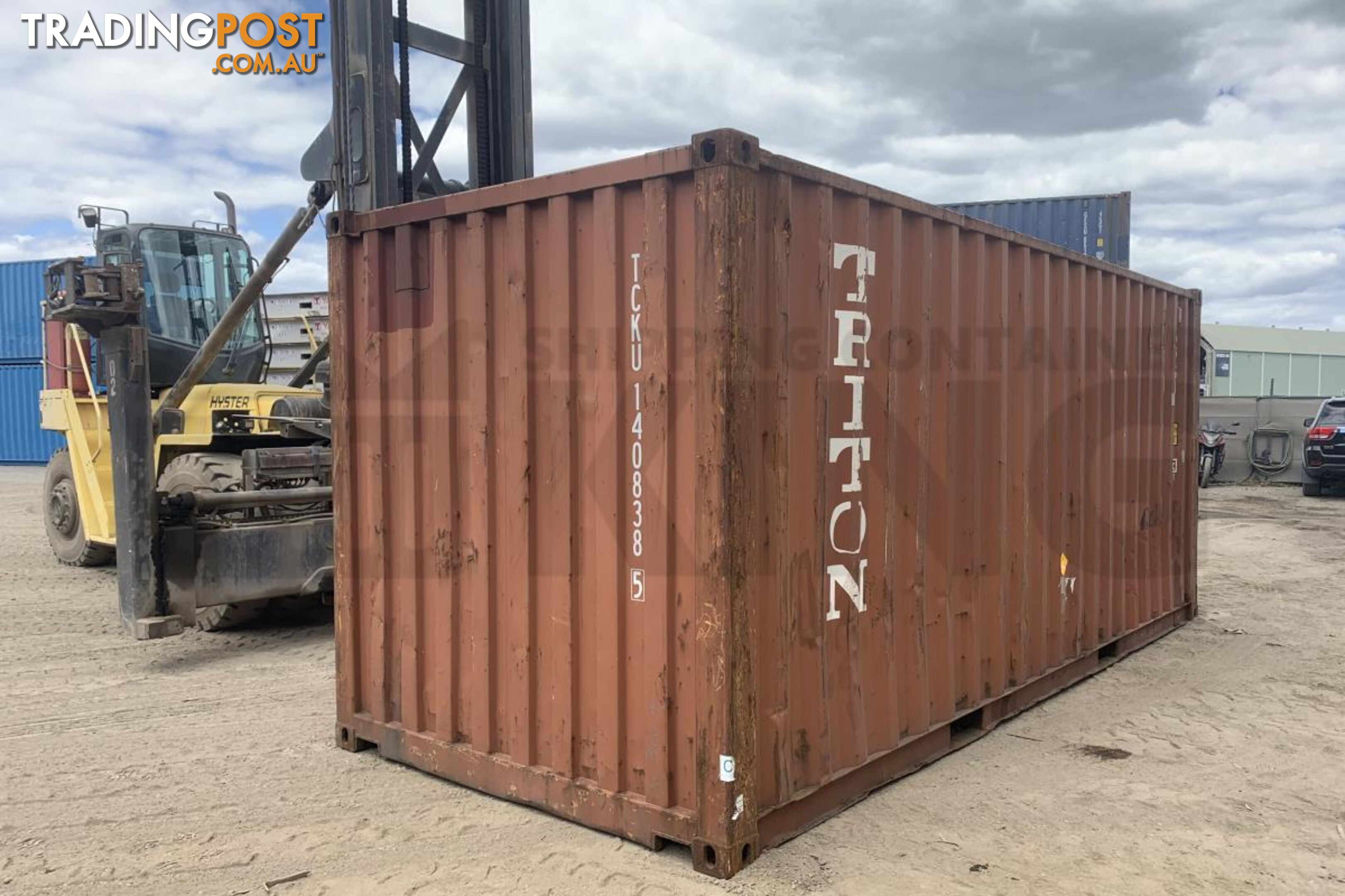 20' STANDARD HEIGHT SHIPPING CONTAINER - in Brisbane