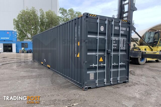 40' HIGH CUBE SHIPPING CONTAINER (STEEL FLOOR) - in Brisbane