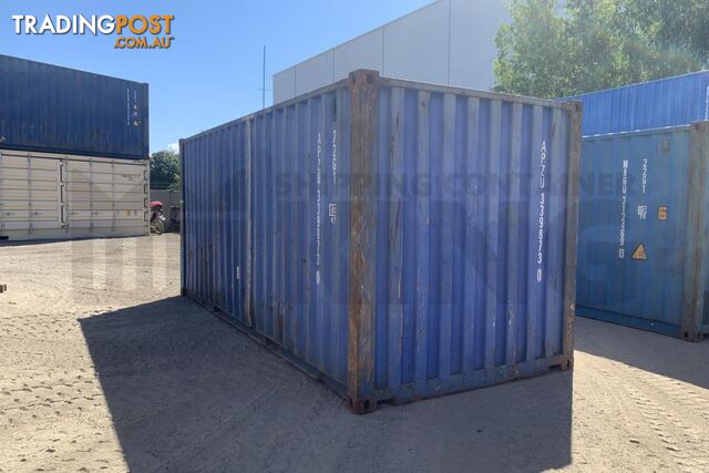 20' STANDARD HEIGHT SHIPPING CONTAINER - in Brisbane