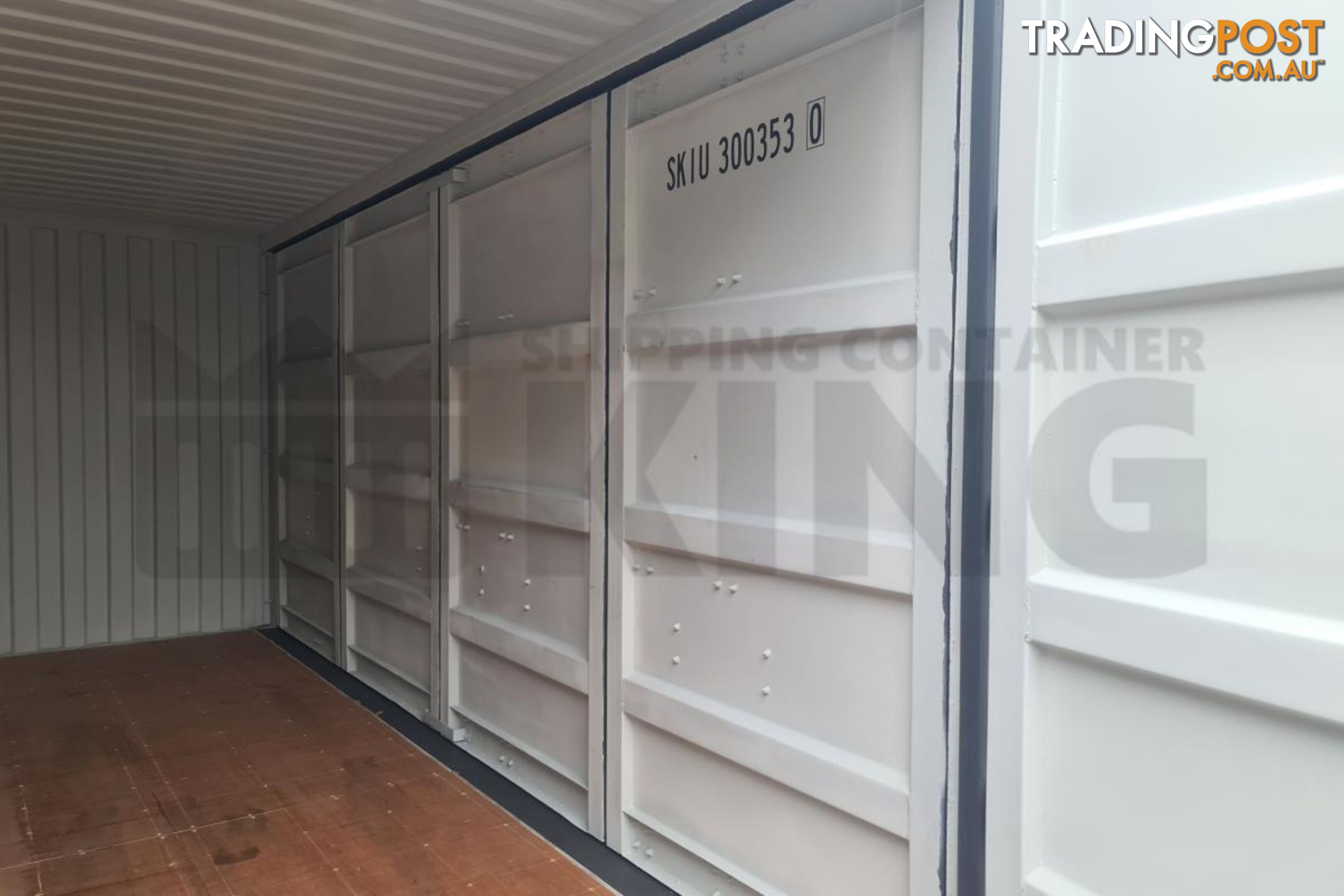 20' HIGH CUBE FULL SIDE OPENING SHIPPING CONTAINER - in Toowoomba