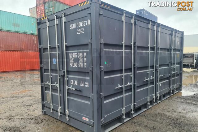 20' HIGH CUBE FULL SIDE OPENING SHIPPING CONTAINER