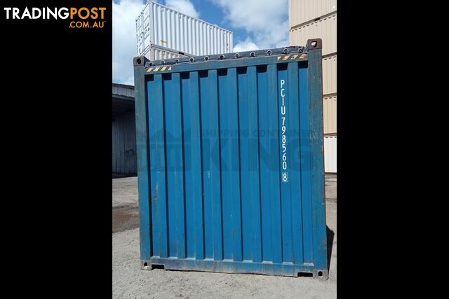 20' HIGH CUBE OPEN TOP SHIPPING CONTAINER (TARP AND BOWS) - in Brisbane