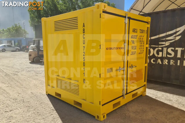 8' DANGEROUS GOODS SHIPPING CONTAINER (4 CORNER POST) - in Brisbane