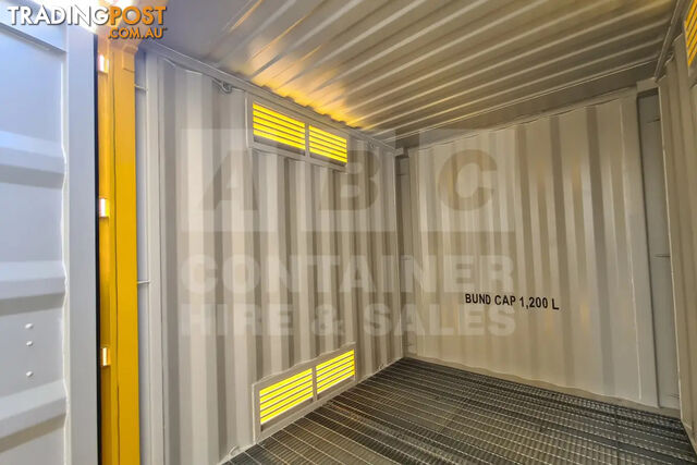 PAIR OF 10' HC DANGEROUS GOODS CONTAINERS (2 X 4 POST 10' DG'S) - photo 5 of 24