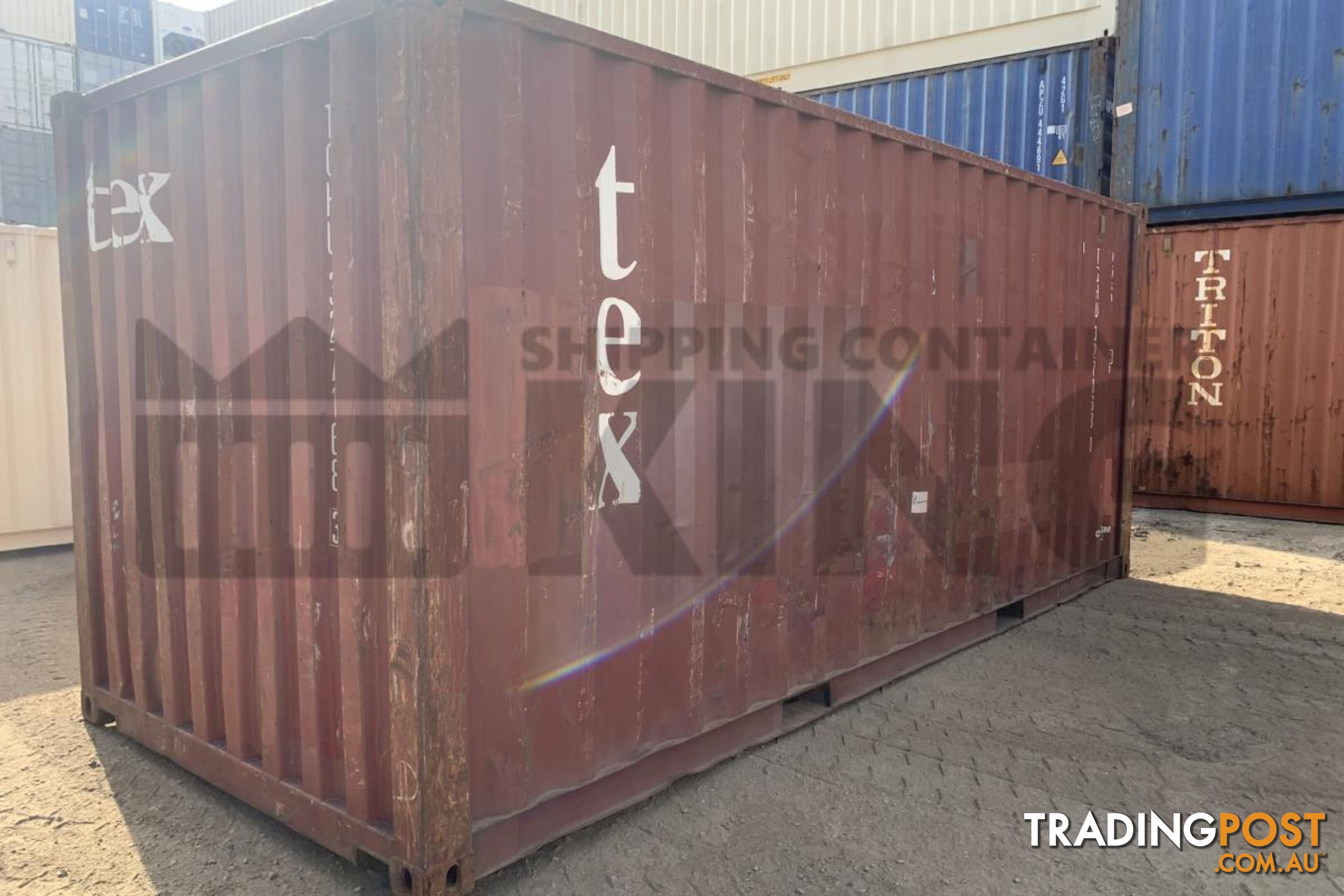 20' STANDARD HEIGHT SHIPPING CONTAINER - in Brisbane