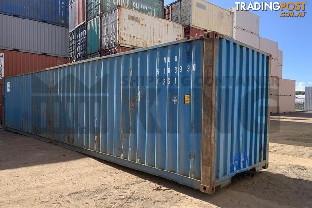 40' STANDARD HEIGHT SHIPPING CONTAINER - in Brisbane