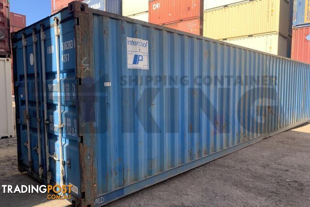 40' STANDARD HEIGHT SHIPPING CONTAINER - in Brisbane