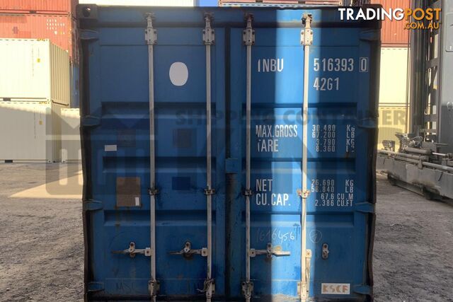 40' STANDARD HEIGHT SHIPPING CONTAINER - in Brisbane