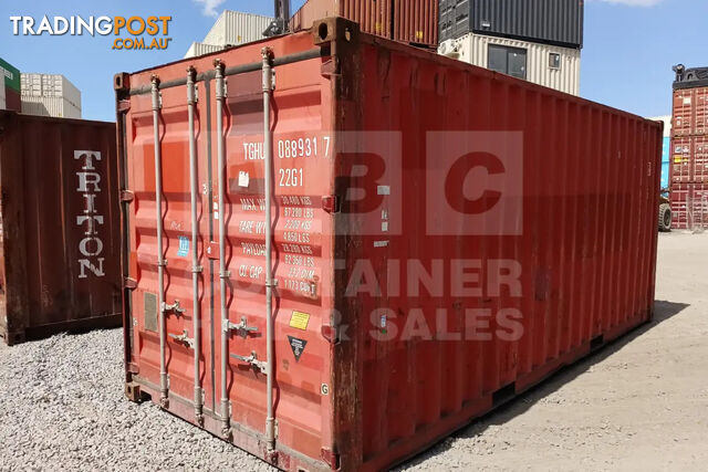 20' STANDARD HEIGHT SHIPPING CONTAINER