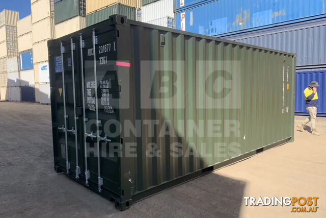 20' STANDARD HEIGHT SHIPPING CONTAINER - photo 1 of 13