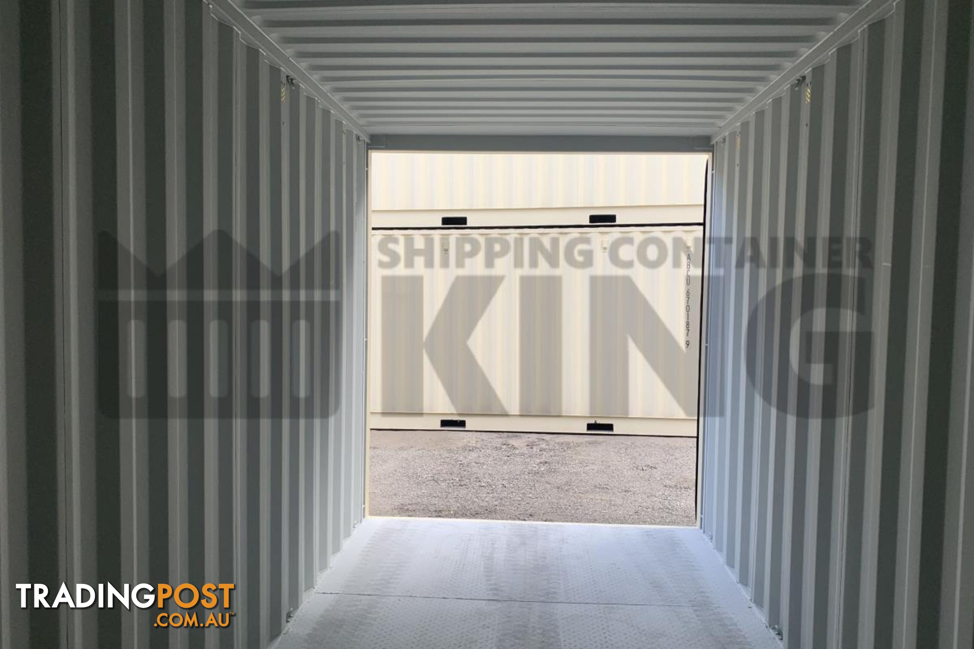 20' HIGH CUBE SHIPPING CONTAINER (STEEL FLOOR) - in Brisbane