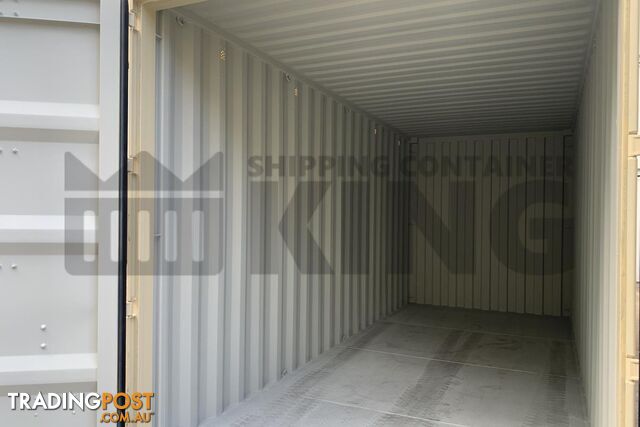 20' HIGH CUBE SHIPPING CONTAINER (STEEL FLOOR) - in Brisbane