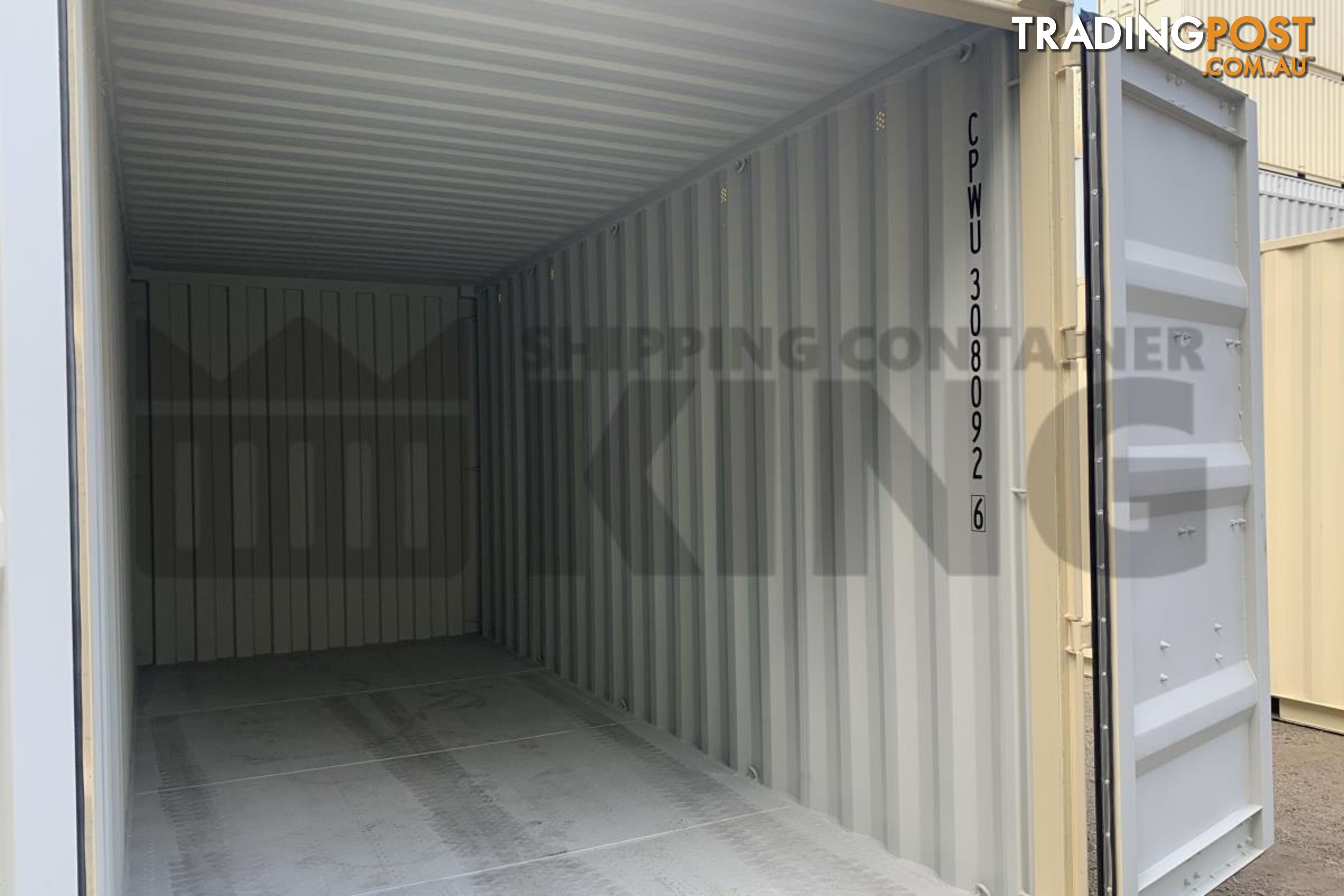 20' HIGH CUBE SHIPPING CONTAINER (STEEL FLOOR) - in Brisbane