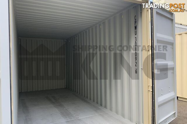 20' HIGH CUBE SHIPPING CONTAINER (STEEL FLOOR) - in Brisbane