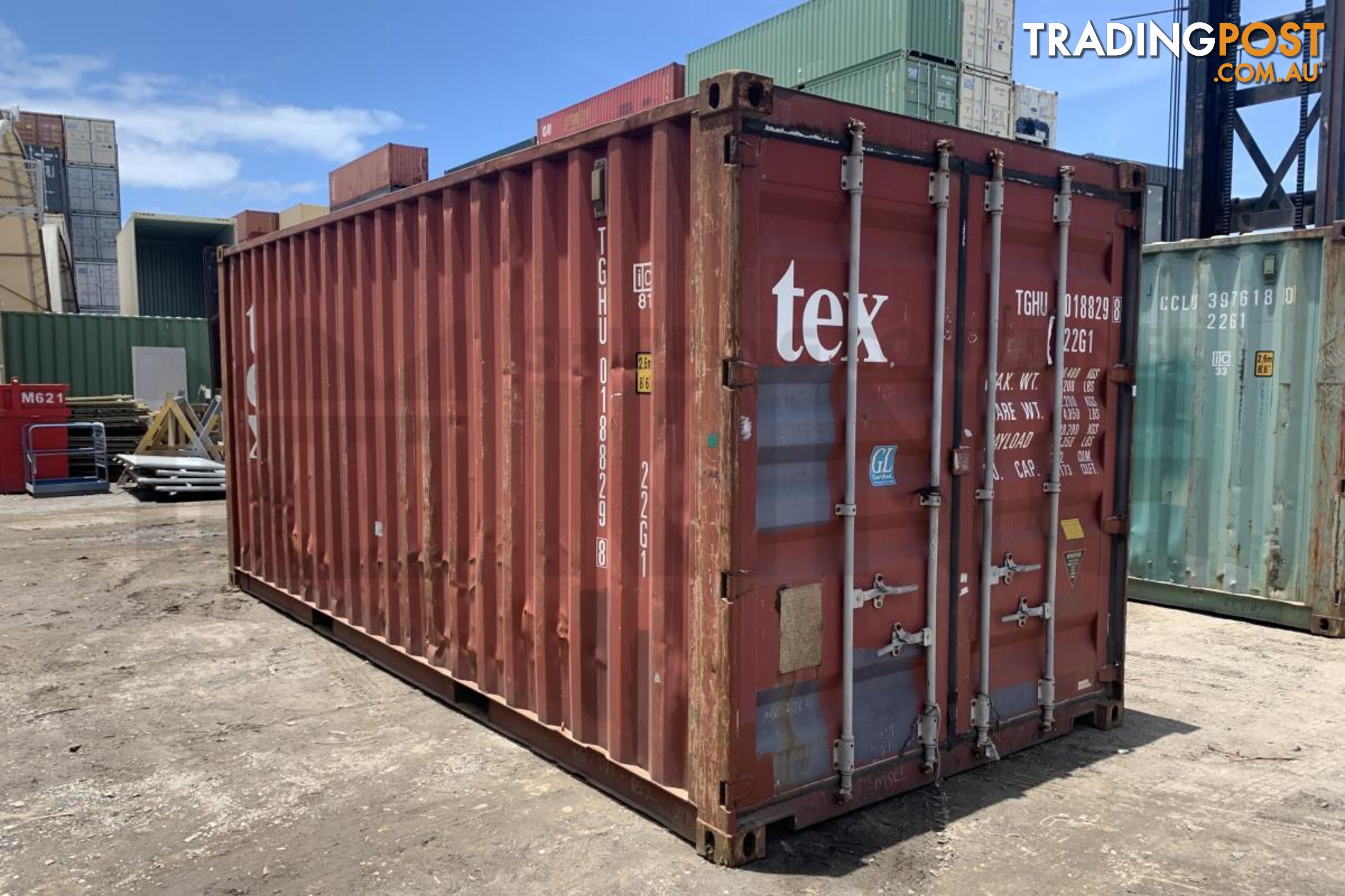 20' STANDARD HEIGHT SHIPPING CONTAINER - in Brisbane