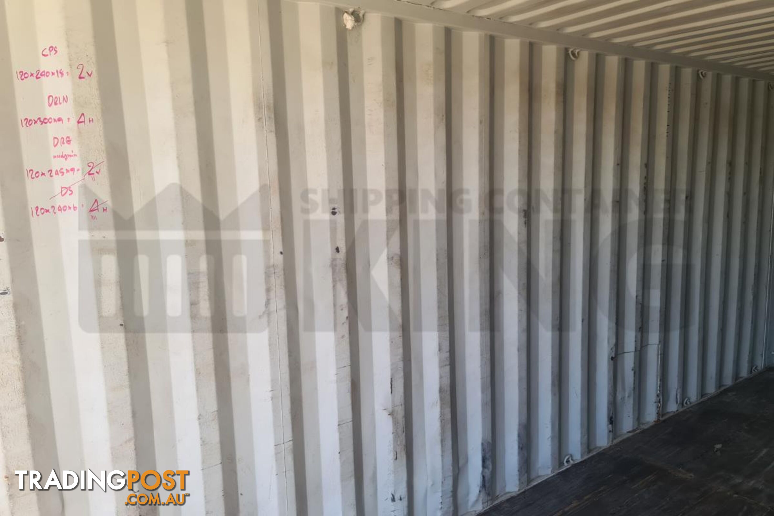 20' STANDARD HEIGHT SHIPPING CONTAINER - in MacKay