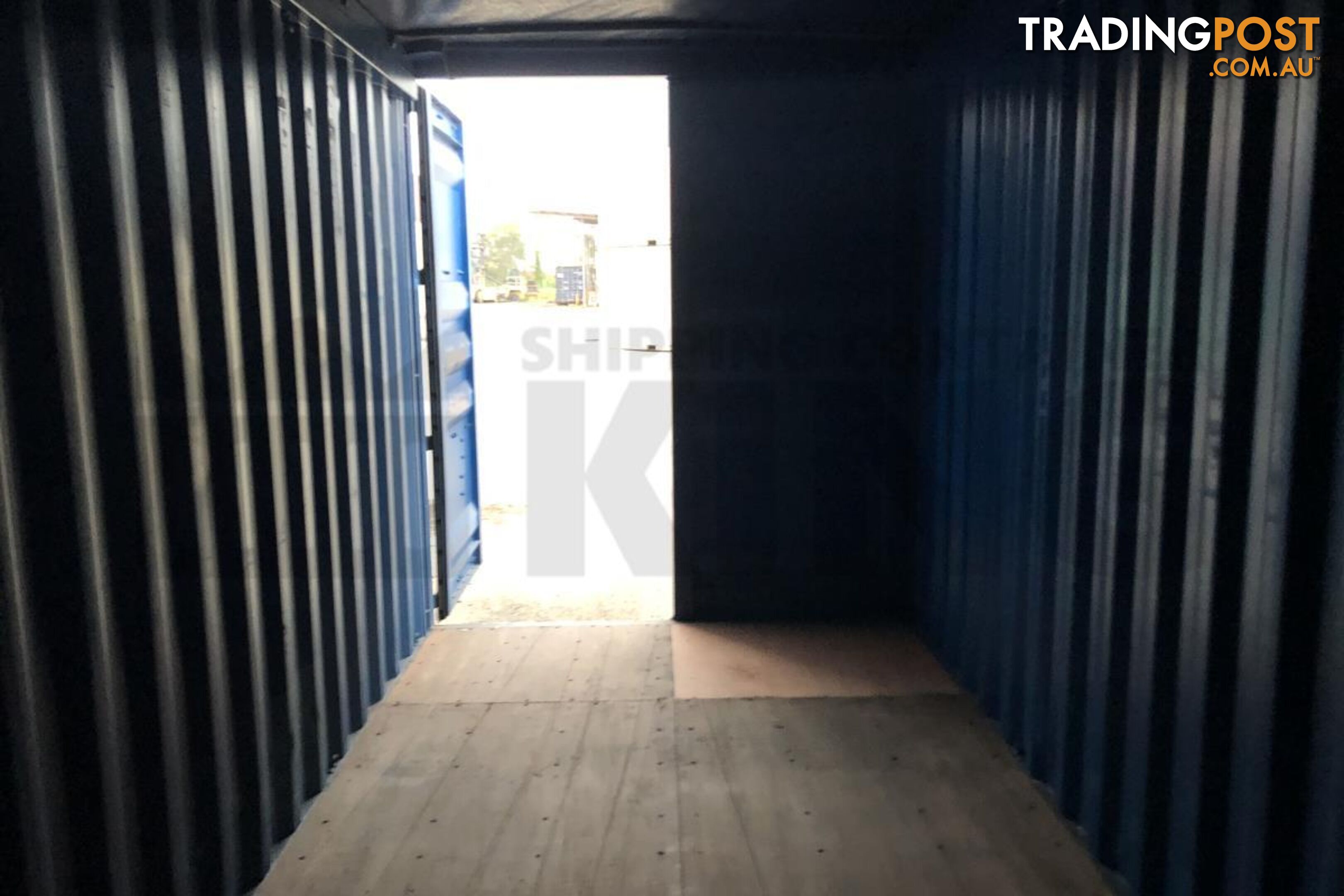 20' HIGH CUBE OPEN TOP SHIPPING CONTAINER (TARP AND BOWS) - in Brisbane