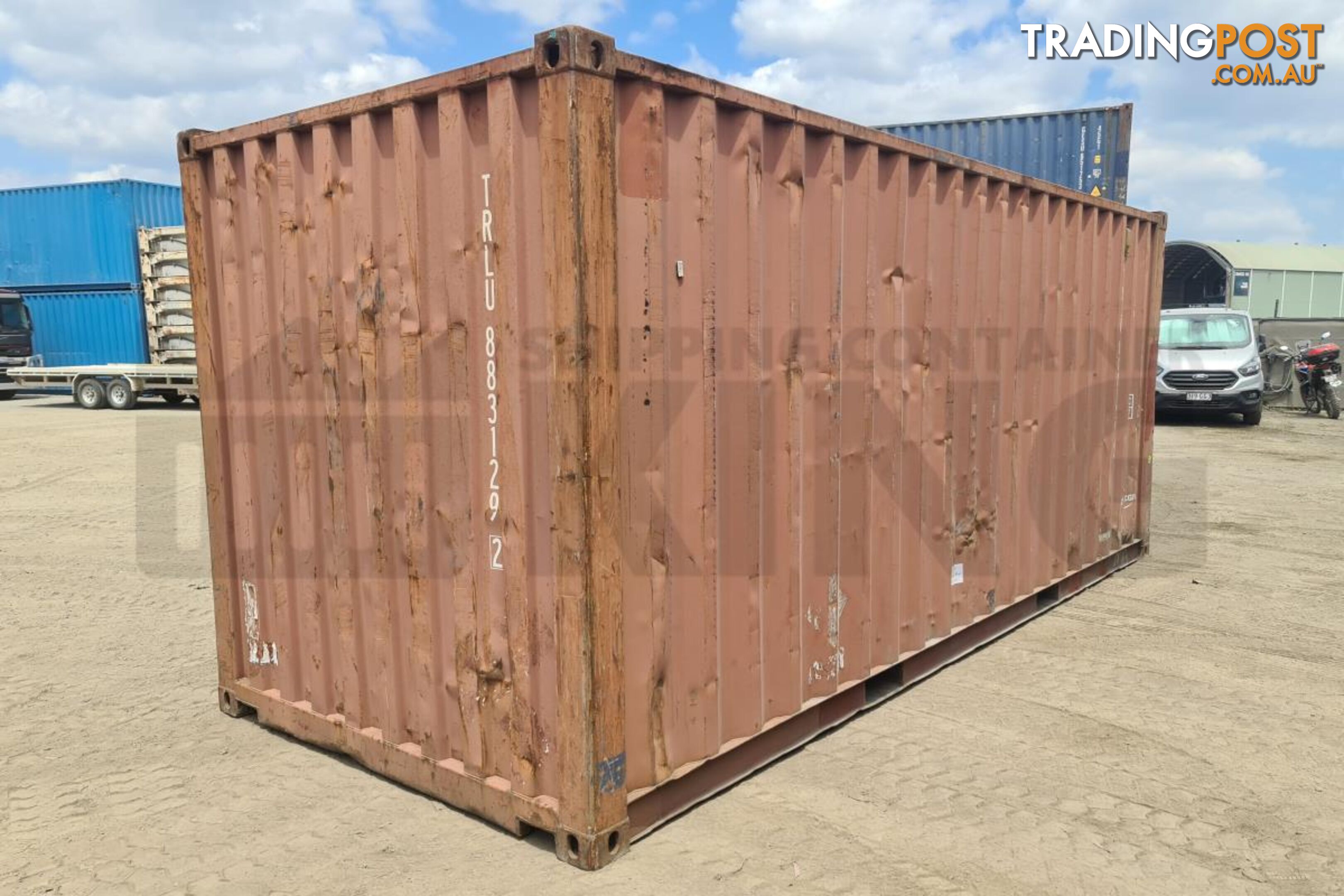 20' STANDARD HEIGHT SHIPPING CONTAINER - in Brisbane