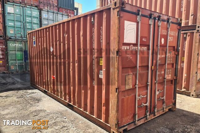 20' STANDARD HEIGHT SHIPPING CONTAINER - in Brisbane