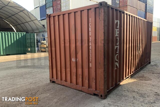 20' STANDARD HEIGHT SHIPPING CONTAINER - in Brisbane