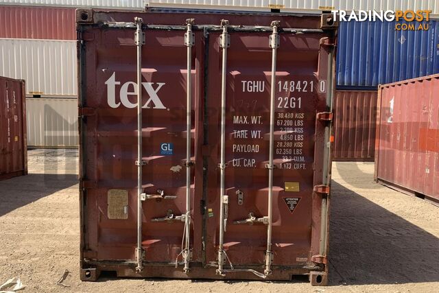 20' STANDARD HEIGHT SHIPPING CONTAINER - in Brisbane