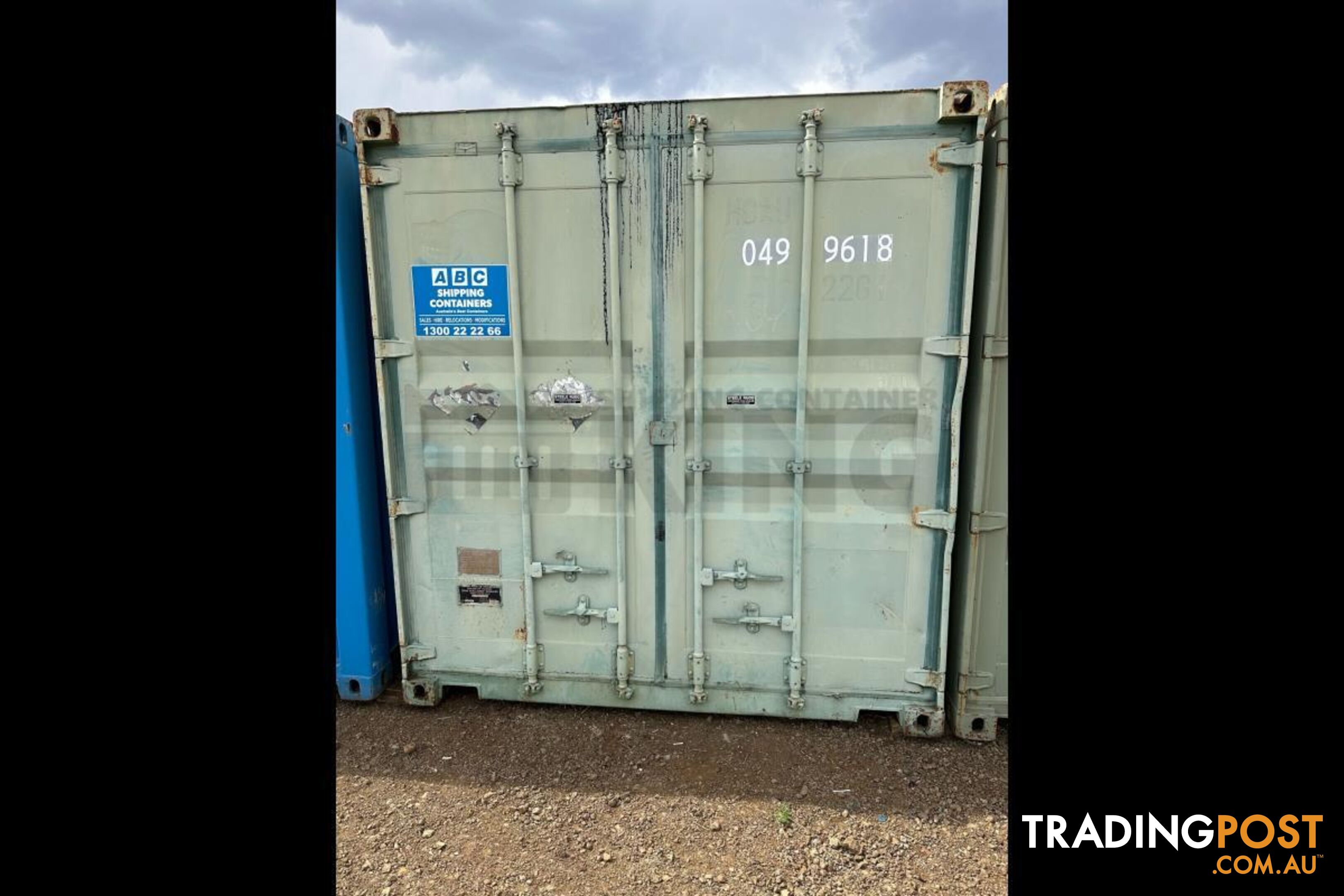 20' STANDARD HEIGHT SHIPPING CONTAINER - in Toowoomba