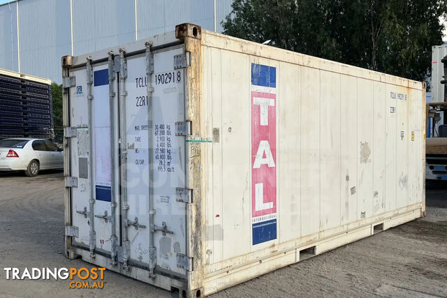 20' STANDARD HEIGHT REFRIGERATED "REEFER" SHIPPING CONTAINER (NON-OPERATIONAL,...