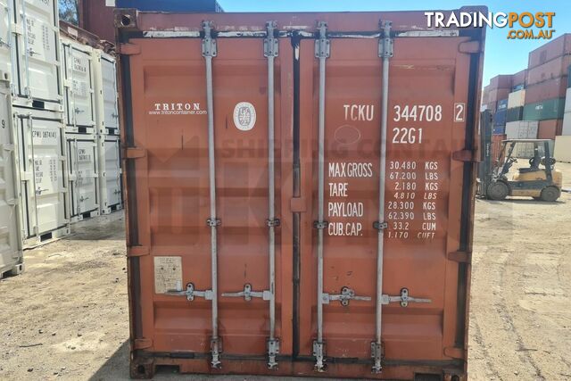 20' STANDARD HEIGHT SHIPPING CONTAINER - in Brisbane