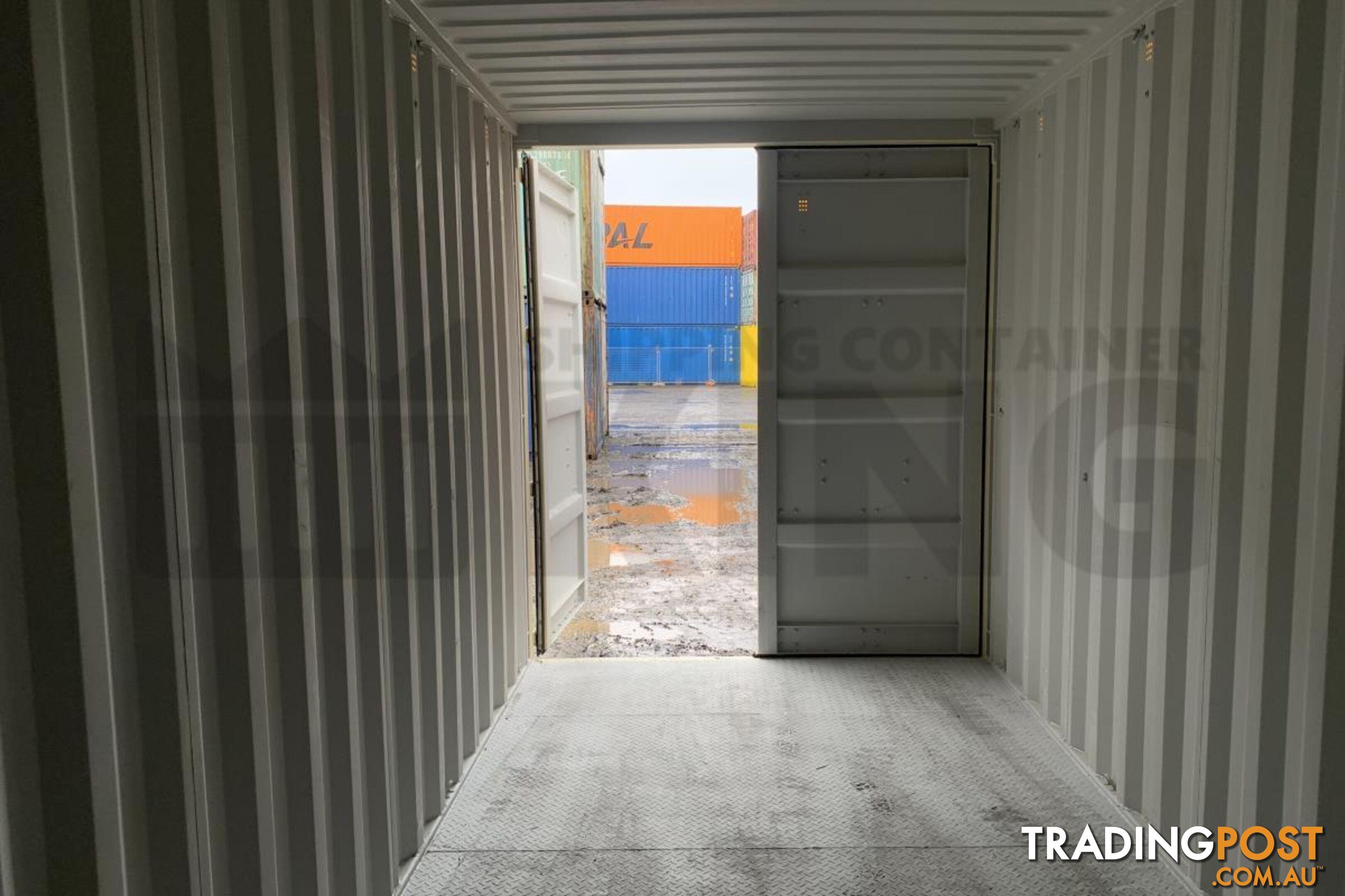 20' HIGH CUBE SHIPPING CONTAINER (STEEL FLOOR) - in Brisbane